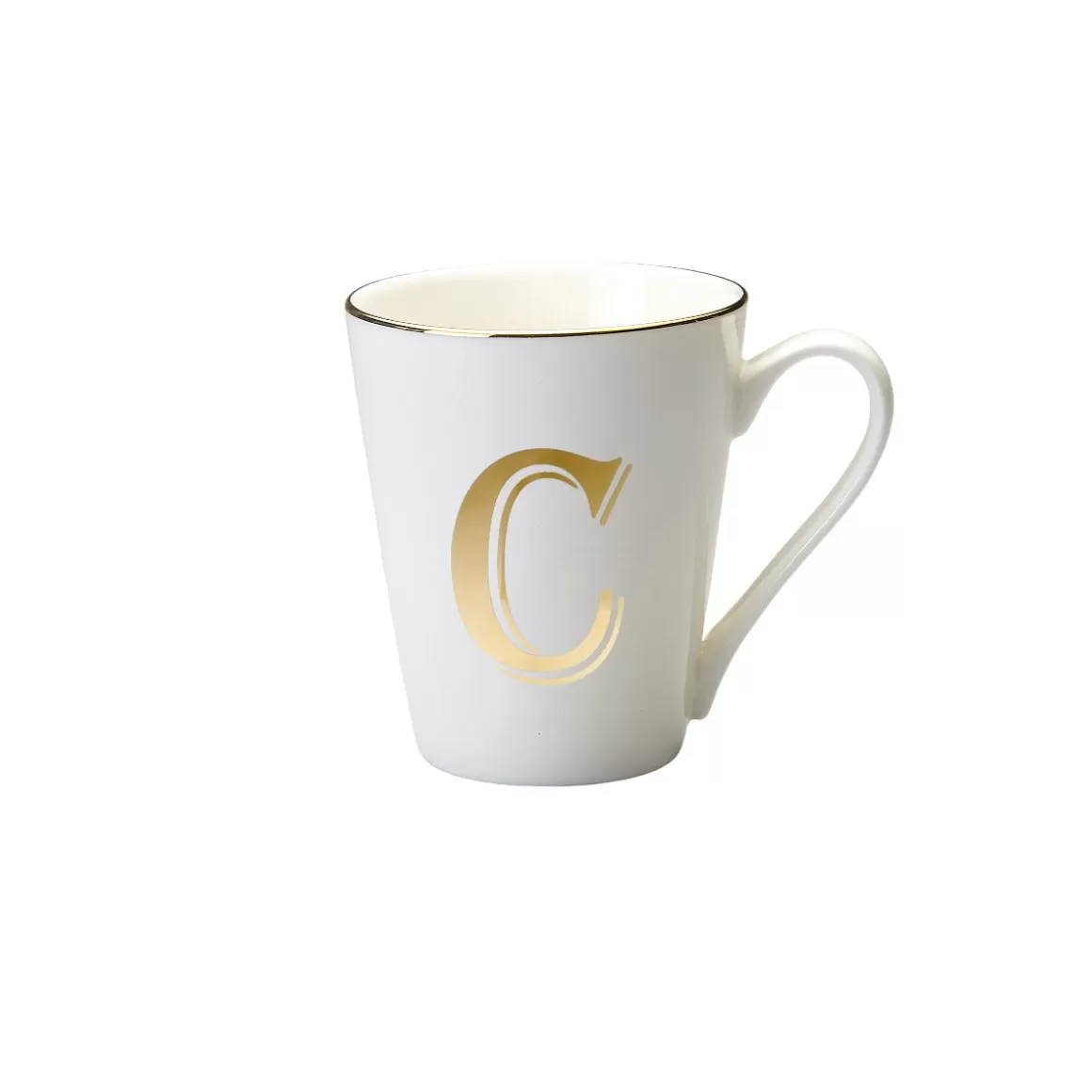 Tazze E Tazzine-Bitossi Home Mug Lettera C 11 O 8,7 Cm Decalcomania Oro