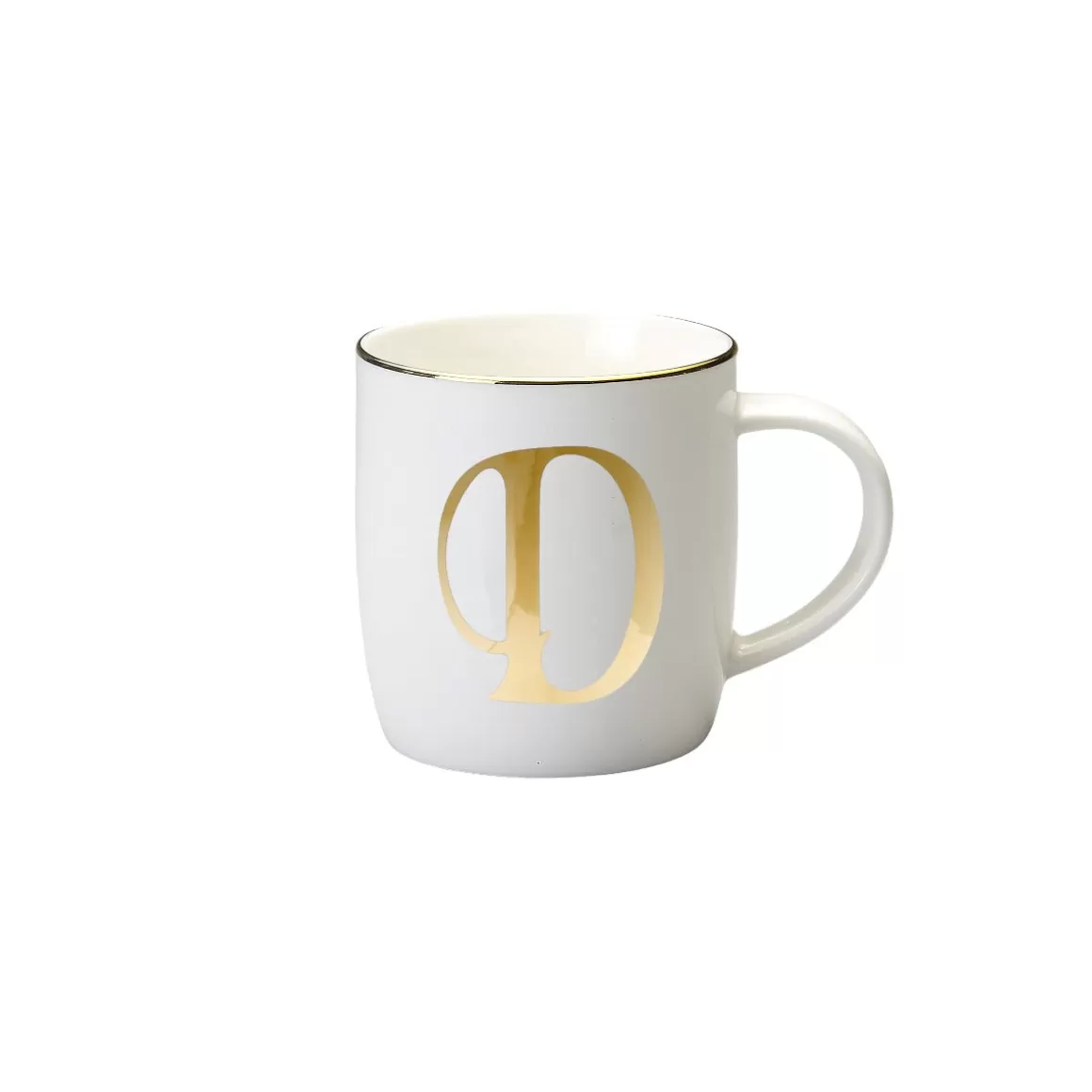 Tazze E Tazzine-Bitossi Home Mug Lettera D 8,6 O 9,2H Cm Decalcomania Oro