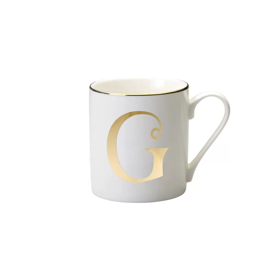 Tazze E Tazzine-Bitossi Home Mug Lettera G 9,3 O 8,6 Cm Decalcomania Oro