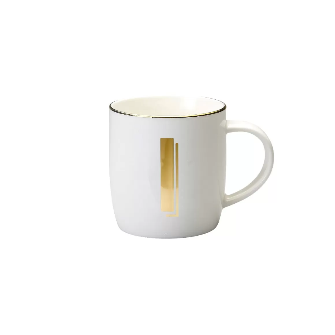 Tazze E Tazzine-Bitossi Home Mug Lettera I 8,6 O 9,2H Cm Decalcomania Oro