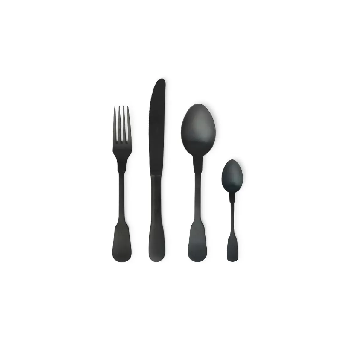 Posate-Bitossi Home Set 24 Pezzi Posate Nero